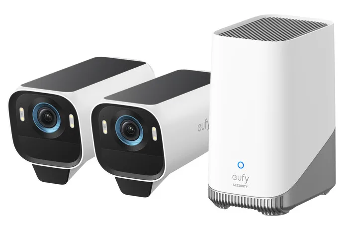 EufyCam S3 Pro 2er-Set + HomeBase 3