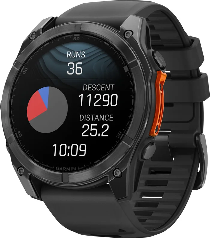 Garmin Fenix 8 Schwarz 51 mm