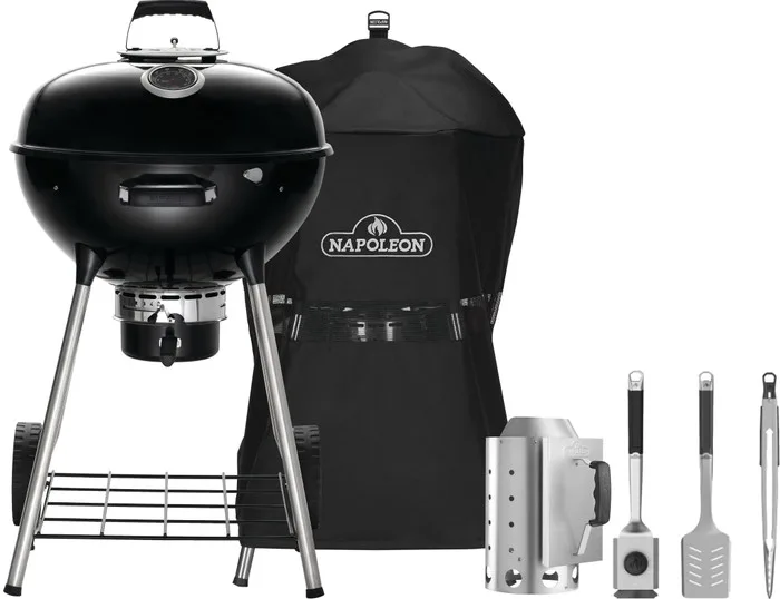 Napoleon Premium Holzkohle-Kugelgrill 57 cm Starter-Set