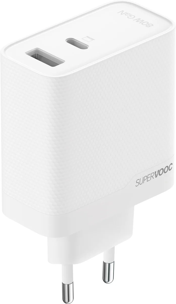 OPPO Chargeur SuperVOOC 80 W avec 2 Ports
