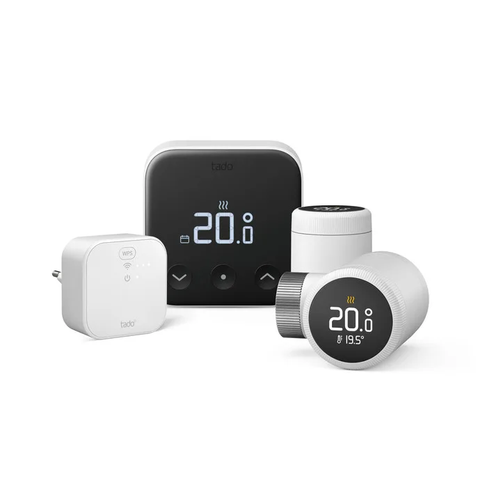 Tado Smartes Thermostat X Starter-Set + 2 Heizkörper-Thermostate