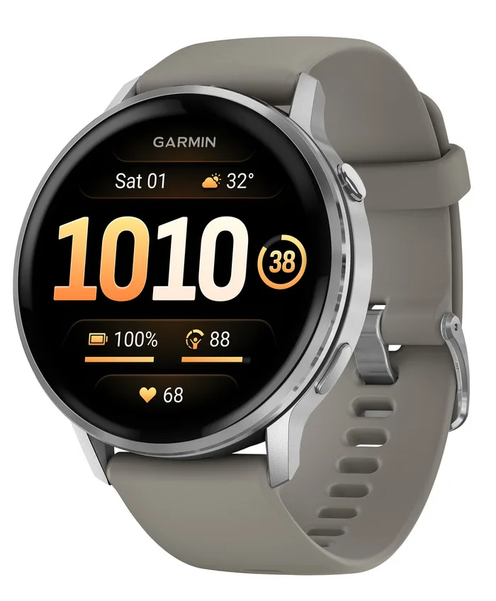 Garmin Venu 4 Silber/Grau 45 mm