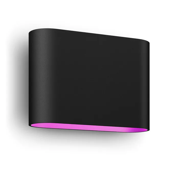 Philips Hue Dymera Wandleuchte - White and Color - Schwarz