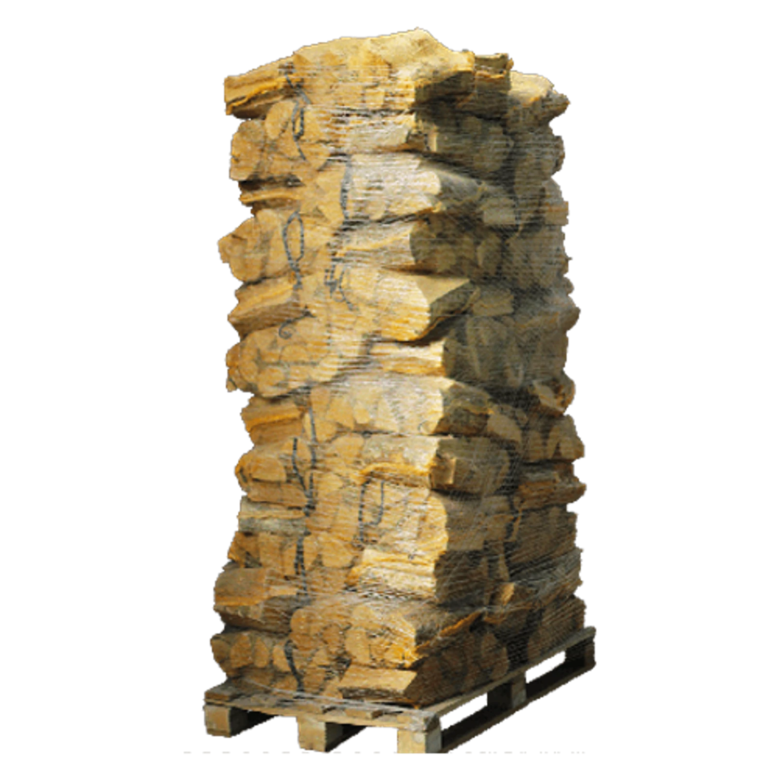 88 Netze Kammergetrocknetes gespalten Eiche Brennholz 25cm