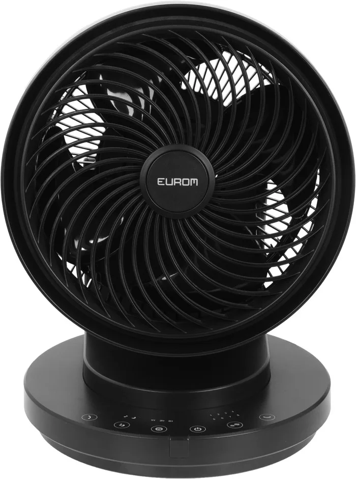 Eurom Vento 3D Silent Comfort Schwarz
