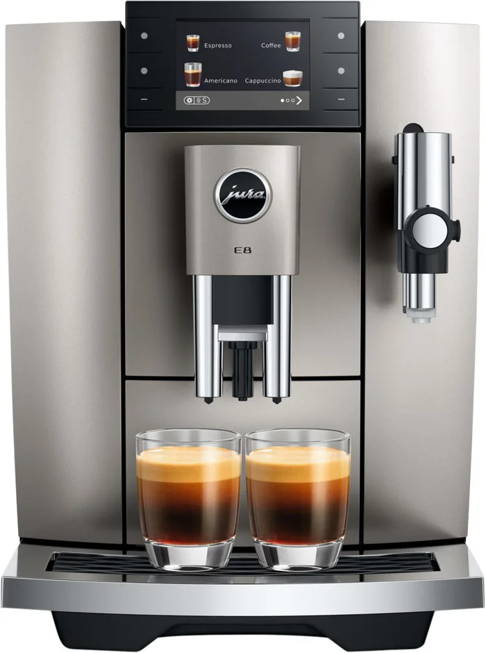 JURA E8 Midnight Silver (ED)