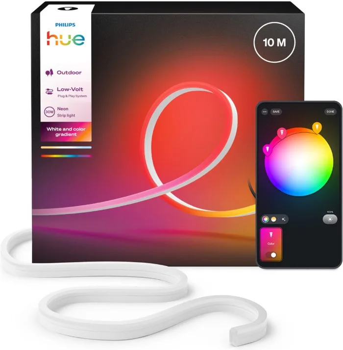Philips Hue Neon Outdoor Ruban LED 10 mètres