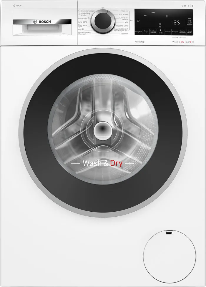 Bosch WNG254A7NL i-DOS - 10,5/6 kg